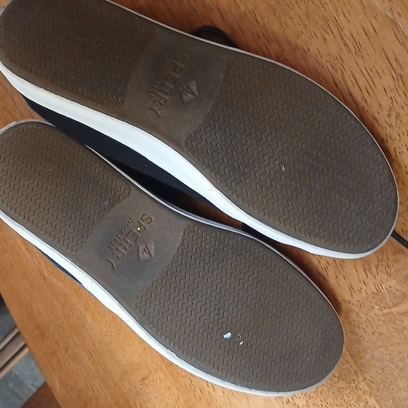 Sperry Black Canvas Sneakers - Picture 5 of 6